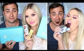 Chocolate Unboxing With My Boyfriend! ♡ Taste Test & Giveaway