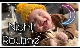 REALISTIC NIGHT ROUTINE WITH 3 MONTH OLD