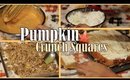 Thanksgiving Dessert Recipe | Pumpkin Crunch Square Dessert