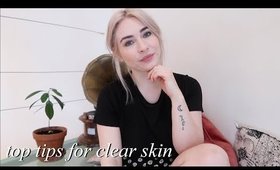 MY TOP TIPS FOR CLEARING ACNE PRONE SKIN | ad