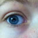 My eye without makeup