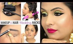 7 TIME Saving WEDDING Makeup & Hair HACKS | #GRWM #Haircare #Tips #Anaysa #ShrutiArjunAnand
