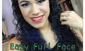 Easy Full Face New Years Look- Talk Through