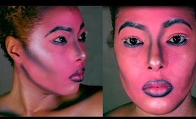 Cotton Candy Contour -Makeup Technique