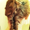 Fishtail Braid With An Inside-Out Twist
