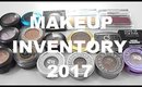 Makeup Inventory 2017