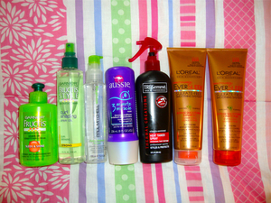 My hair products