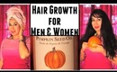 PUMPKIN HAIR GROWTH TREATMENT for BOTH MEN WOMEN