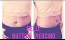 Getting my belly button pierced!