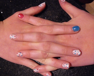 More Jubilee inspired nails for the weekend!