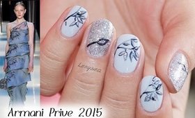 ARMANI Prive Spring 2015 Inspired Nail Art