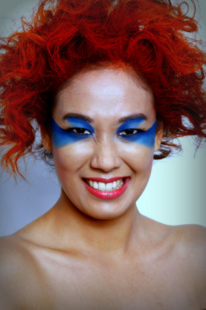 my fina photoshoot for my make up artistry class