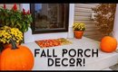 Fall Front Porch Decor- under $40! | Kym Yvonne