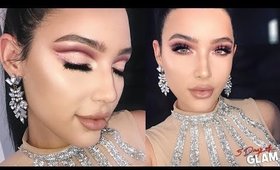 GLAM AF GLITTER CUT CREASE TUTORIAL | 5 Days of Glam Giveaways