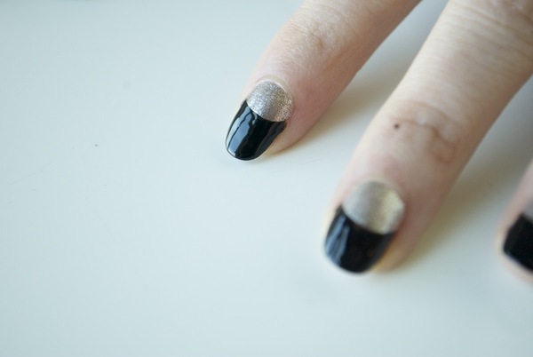 Half Moon Manicure Tutorial 