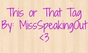 This or That Tag
