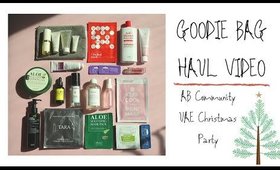 (Part 2) AB Community UAE Christmas Party Goodie Bag // Haul Video
