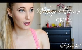 GRWM - Classic everyday winged liner