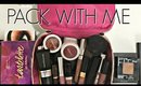 PACK WITH ME | What's In My Travel Makeup Bag