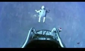 New Felix baumgartner space jump video 20120 skydive speed of sound !