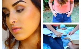 Back To School: Makeup, Hair, Outfit!