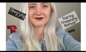 My Filming Setup, Starting My Own Freelancing Business Vlog | Lovestrucklovergirl Beauty