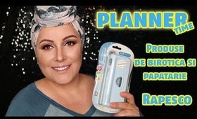 Produse de birotica si papatarie | Ajutoare utile pentru planner | RAPESCO | GIVEAWAY