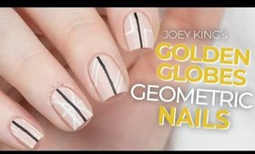 Joey King Geometric Golden Globes Nails | NailsByErin