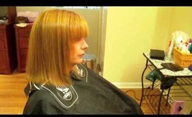 How to do an A-Line Bob Haircut: Scissor Over Comb