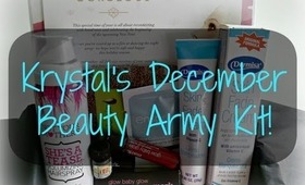 Krystal's December Beauty Army Kit!