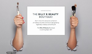 Billy B Beauty Paint Brushes