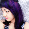 Purple hair!