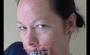 Ripped Mouth Make Up Tutorial