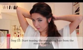 How to: Elegant hair updo with hair combs inspired by 'KARADAYI'