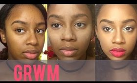 GRWM - Mostly Drugstore/Beauty Supply Makeup | BeautybyTommie