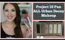 Project 10 Pan Intro ALL URBAN DECAY MAKEUP