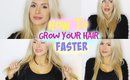 How To Grow Hair Faster & Longer- Current Hair Care Routine