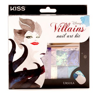 Kiss Disney Villains Nail Art Kit - Ursula