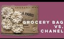 DIY | Reusable Grocery Bag Made Into A Chanel Purse | BellaGemaNails