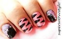 Pink Tiger With a Bling! ❤ Easy Nail Art For Beginners ❤ Cute Nail Designs Tutorial ▬ Prachi Agarwal