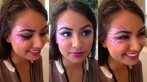 Bright, playful look for Ultra Music Festival!