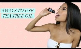 5 Ways To Use Tea Tree Oil (How-To & Product Tips)