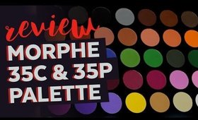 Morphe 35C & 35P Palette | Swatches & Review