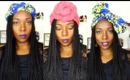 How To- Headwrap Styles On Box Braids