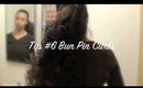 Tip #6 Bun Pin Curls [NO HEAT]