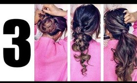 (2018)💗LAZY GIRL'S ELEGANT HAIRSTYLES! 💗 EASY PUFF EVERYDAY UPDOS for Medium Long Hair