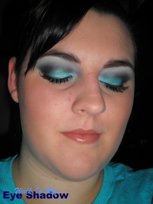 Electric Blue and Teal Look