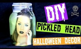 DIY Pickled Head in a Jar | Halloween Decor!!