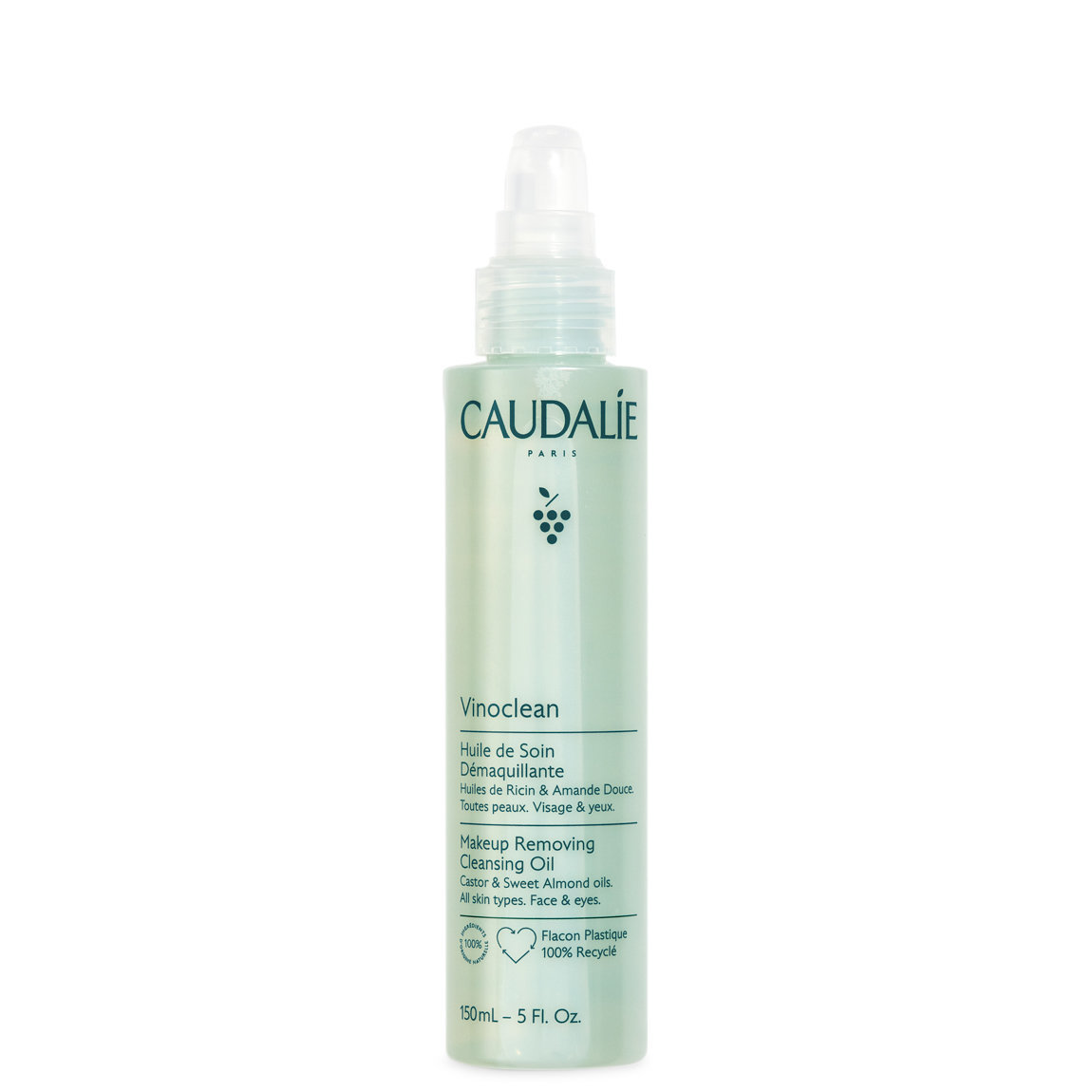 Caudalie Vinoclean Make-Up Removing Cleansing Oil alternative view 1 - product swatch.