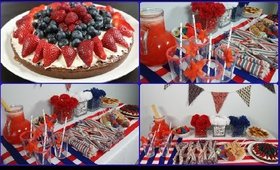 4th of July DIY Snacks & Decor| Dulce Candy